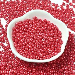 Baking Paint Luster Glass Seed Beads&nbsp;SEED-B001-04A-04