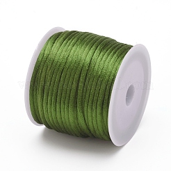 Nylon Satin Rattail Cords&nbsp;NWIR-L006-2mm-10