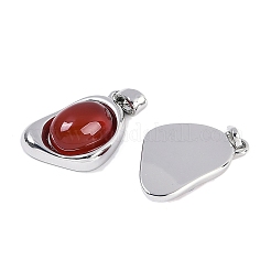Natural Carnelian(Dyed & Heated) Pendants&nbsp;KK-U043-52P-02