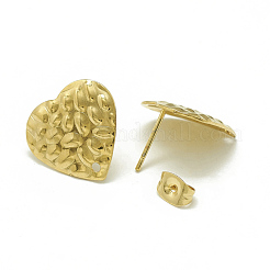 304 Stainless Steel Stud Earring Findings&nbsp;STAS-Q225-03G