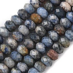 Natural Dumortierite Bead Strands&nbsp;G-D344-A15