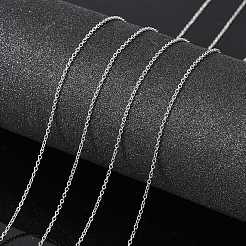 Non-Tarnish 304 Stainless Steel Cable Chains&nbsp;X-CHS-Q001-09-100m