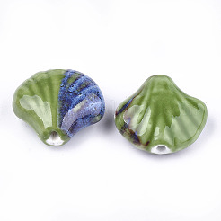 Handmade Porcelain Beads&nbsp;PORC-S498-36E