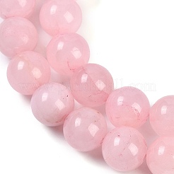Natural Rose Quartz Beads Strands&nbsp;G-F591-04-12MM
