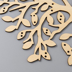 Wooden Earring Display Tree Stands&nbsp;ODIS-WH0038-26