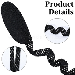 10M Elastic Polyester Ribbon Baby Headbands&nbsp;OHAR-GF0001-53B-02