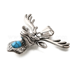 Synthetic Turquoise Big Pendants&nbsp;STAS-A109-01AS