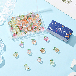 50Pcs Glass Pendants&nbsp;FIND-SC0019-76