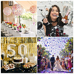 50G Paper Table Scatter Confetti&nbsp;DIY-TADJ0001-20B