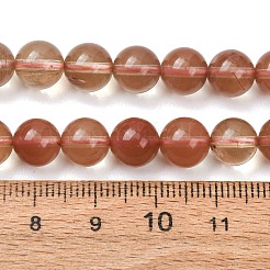 Natural Andesine Feldspar Beads Strands&nbsp;GG-CBA0251-A01-8mm
