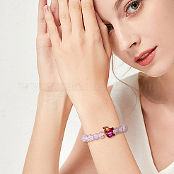 35Pcs 7 Colors Transparent Glass Beads&nbsp;GLAA-FH0001-68