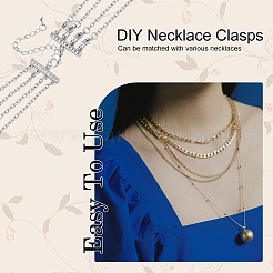 Brass Micro Pave Cubic Zirconia Chain Extender&nbsp;LS-ZIRC-Q022-031P-NR