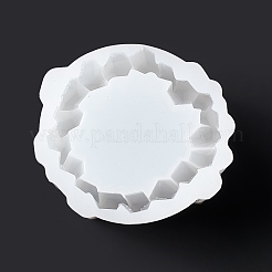DIY 3D Crystal Cluster Candle Holder Silicone Molds&nbsp;DIY-C066-01