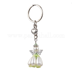 Acrylic Imitation Pearl Keychain&nbsp;KEYC-MZ00030-04