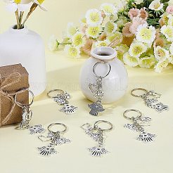 20Pcs Alloy Keychain&nbsp;KEYC-SC0001-16B