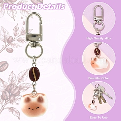 Acrylic & Resin Pendant Decorations&nbsp;HJEW-YW00349