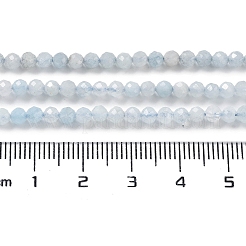 Natural Aquamarine Beads Strands&nbsp;G-J400-E18-01