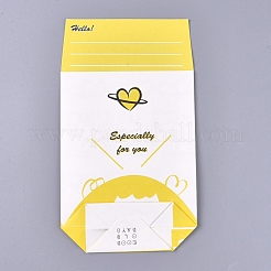 Gril Pattern Carton Paper Gift Treat Bags&nbsp;DIY-I029-08A