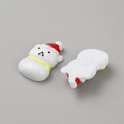 Christmas Opaque Resin Decoden Cabochons&nbsp;DIY-WH0430-833B