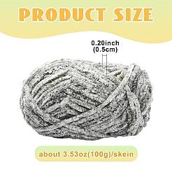 Soft Crocheting Polyester Yarn&nbsp;YCOR-FZC0001-01H