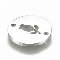 Tarnish Resistant 304 Stainless Steel Links connectors&nbsp;STAS-L224-047P