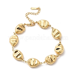 304 Stainless Steel Link Chain Bracelets&nbsp;BJEW-P368-01G