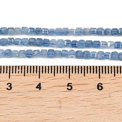 Natural Devil Blue Aquamarine Beads Strands&nbsp;G-B175-C02-2x2mm
