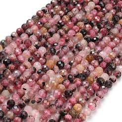 Natural Cherry Blossom Jasper Beads Strands&nbsp;G-F838-A04-6mm