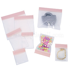 45Pcs 5 Styles Transparent EVA Jewelry Resealable Bags&nbsp;ABAG-TA0002-30
