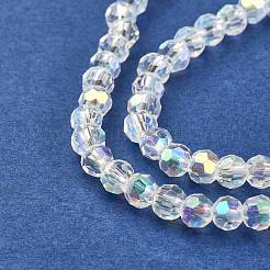 Glass Beads Strands&nbsp;GF4mmC28-AB