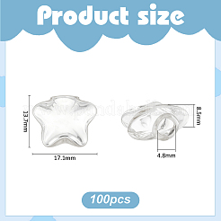 Clear Glass Bottles for Bead Containers&nbsp;AJEW-WH0596-151A
