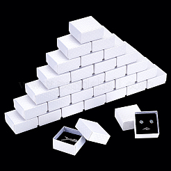 Rhombus Textured Cardboard Ring Storage Boxes&nbsp;CBOX-WH0005-05A