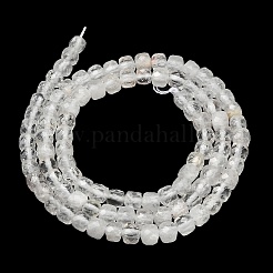 Natural Quartz Crystal Beads Strands&nbsp;GG-CBAB953-A01-4mm