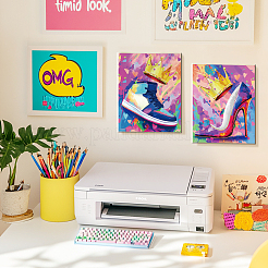 Canvas Drawing Outline Painting Stencils Templates&nbsp;DIY-GW0001-04