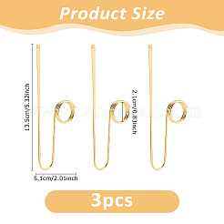 Alloy Book Clip&nbsp;AJEW-WH0609-633G
