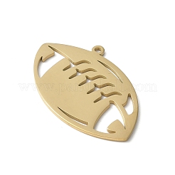 304 Stainless Steel Pendants&nbsp;STAS-E501-10G