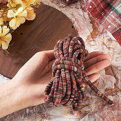 5M Ethnic Style Nylon Braided Round Cords&nbsp;OCOR-TA0003-21D