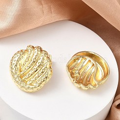 Brass Stud Earrings&nbsp;KK-CBAD851-30G