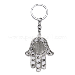 Alloy Pendant Keychains&nbsp;KEYC-WH0027-51
