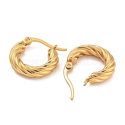 304 Stainless Steel Hoop Earring&nbsp;EJEW-F257-20G-01