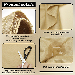 Waterproof Polyester Fabric&nbsp;DIY-WH0569-83C