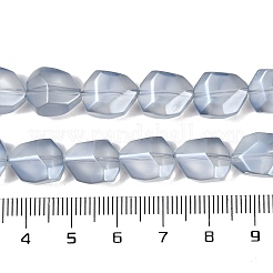 Electroplate Glass Beads Strands&nbsp;EGLA-C009-01A-PL03