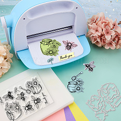 1Pc PVC Plastic Clear Stamps&nbsp;DIY-GL0004-72