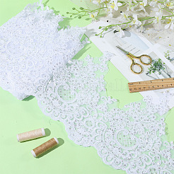 3.3Yards Polyester Lace Triming Ribbons&nbsp;SRIB-GF0001-57A
