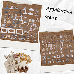 4 Bags 4 Styles Scrapbook Paper Pads&nbsp;DIY-SP0006-51