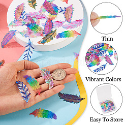 48Pcs 6 Colors Ion Plating(IP) 201 Stainless Steel Filigree Pendants&nbsp;STAS-TA0001-87