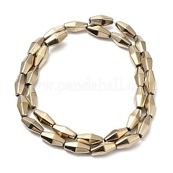 Electroplate Synthetic Magnetic Hematite Beads Strands&nbsp;G-E602-05