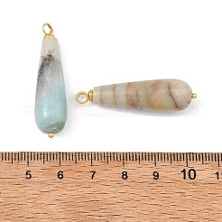 Natural Flower Amazonite Pendants&nbsp;PALLOY-JF05883