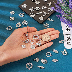 50Pcs 25 Styles Alloy Rhinestone Charms&nbsp;FIND-TA0002-94