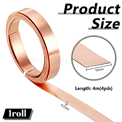 4M Flat Copper Rolls&nbsp;DIY-WH0308-768